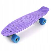 Скейтборд Метеор пластиковая карточка фиолетовый