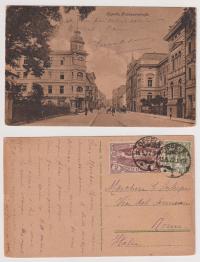 Plebiscyt G.Śląsk 15.5.1922 od żołnierza włoskiego Opole Krakauerstr.