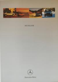 Mercedes-Benz Die M-Klasse Katalog Prospekt wielostronicowy