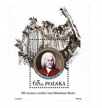 Blok 127 II ** 300 rocznica urodzin Jana Sebastiana Bacha