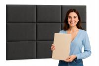 PANELE TAPICEROWANE NA ŚCIANĘ WEZGŁOWIE 40x100cm PANEL TAPICEROWANY