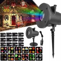 PROJEKTOR RZUTNIK LED ŚWIĄTECZNY ZEWNĘTRZNY I WEWNĘTRZNY LED ŚWIĄTECZNY