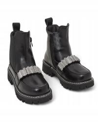 Royalfashion botki dziecięce skóra ekologiczna