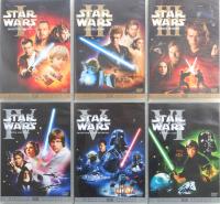 STAR WARS - GWIEZDNE WOJNY - 6 x DVD - DUBBING + GRATIS PRZEBUDZENIE MOCY