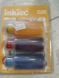 Tusz w butli InkTec czerwony (magenta), niebieski (cyan), żółty (yellow) 10 ml