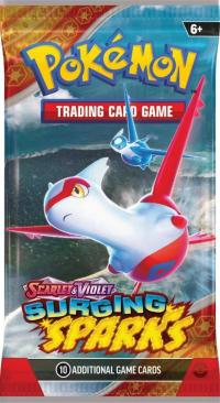 Surging Sparks booster Pokemon TCG saszetka karty ORYGINALNE KARTY