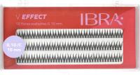 Ibra V EFFECT Пучки искусственных ресниц 120 шт 10 ММ