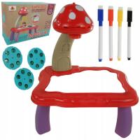 Проектор для рисования стол гриб мухомор T09