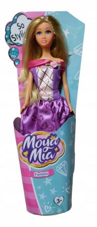 Lalka Moya Mia Fantasy w fioletowej sukience