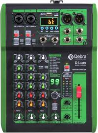 D Debra 4-канальный профессиональный микшер 99 эффектов DSP USB MP3 BT 48 В