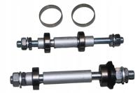 ОСЬ КОЛЕСА ПЕРЕДНЯЯ ЗАДНЯЯ ЗАМЕНА ВЕНКОВ НА ПОДШИПНИКИ КОМАРОВ