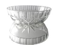 VINTAGE PIĘKNA KRYSZTAŁOWA MISA PATERA SALATERKA