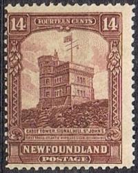 Kol.bryt. NEWFOUNDLAND 1928 SG 174a* 27 GBP