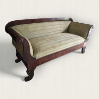 Гондольный диван biedermeier начало XIXw. антиквариат для реставрации