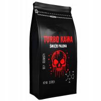 Турбо кофе в зернах для кофемашины 1 кг 90% Robusta 10% Arabica сердечный приступ