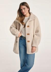 Ochnik kożuch damski dwustronny KOZDP-0009-24(Z25)