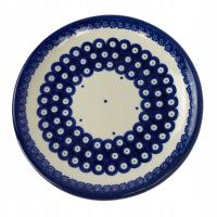 Talerz ceramiczny Ø-18 cm tradycyjny wzór K5 ceramika Bolesławiec