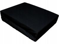 Чехол простыня для стола кровать массажный диван 60x190 черный