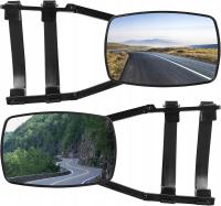 UNIWERSALNE LUSTERKA DO PRZYCZEP KEMPINGOWYCH I INNYCH. 2 SZT. GEKUFA.