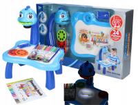 Projektor rzutnik DINOZAUR niebieski 1531