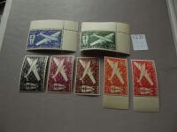 Francja kolonie Kamerun - lotnicze samoloty stare znaczki