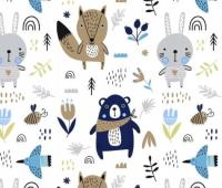 PRZEŚCIERADŁO bawełniane 58x110cm dziecięce