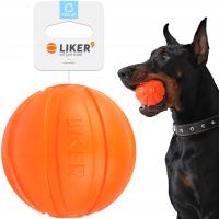 Мяч игрушка для крупных пород собак LIKER 9, диаметр 9 см