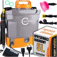 Automatyczny OPRYSKIWACZ CIŚNIENIOWY PLECAKOWY OGRODOWY na AKUMULATOR 5L