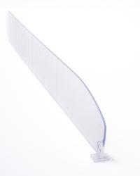 Odzielacz towaru łamany, przezroczysty