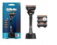 Gillette Fusion Proglide maszynka + 4 ostrza wymienne + stojak na maszynkę