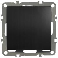 QUADRA ПЕРЕКЛЮЧАТЕЛЬ СВЕТА ПЕРЕМЫЧКА ОДИН ЧЕРНЫЙ