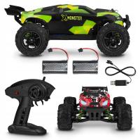 Samochód zdalnie sterowany RC 40min 100m 4x4 30km/h 2xbateria 1:18 +OBUDOWA