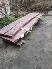 Drewno egzotyczne blat Purple Heart Amaranth 7,5*83*390cm