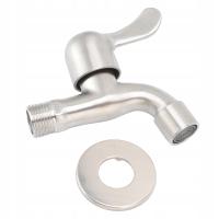 Pralka Wanna Kran Pojedynczy kran zimnej wody ze stali nierdzewnej,