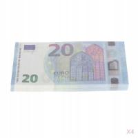 400 sztuk 20 Euro Rekwizyty Zagraj w zabawę Udawaj gotówkę Rekwizyt Nominał Magiczne rekwizyty