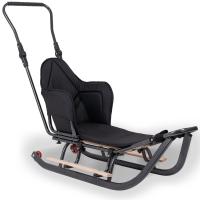 Санки с колесиками МАТРАС спинкой и pchaczem