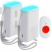 DZWONEK ALARM BEZPRZEWODOWY PRZYCISK ALARMOWY SENIOR OSÓB STARSZYCH CHORYCH