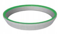 Uszczelka stożkowa wzmocniona z pierścieniem oporowym Ø32mm