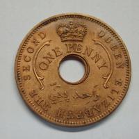 One Penny, Nigeria, 1959r. X69