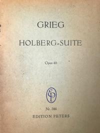 Grieg Holberg-Suite Op. 40 Partytura (W. Krzemieński)