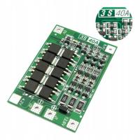 BMS Balanser 3S 40A Li-Ion 18650 Ładowarka