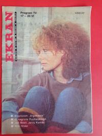 Ekran nr 24/1985, 16 czerwca 1985, Juli Basti, Jerzy Kamas, Kim Wilde