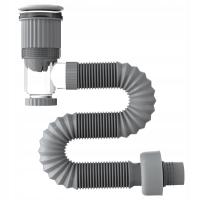 СИФОН ДЛЯ ВАННОЙ КОМНАТЫ ПЛАСТИКОВЫЙ AMOS-CH