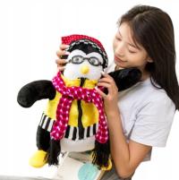 maskotka zabawka pluszowa przyjaciele pingwin Joey HUGSY FRIENDS 45CM