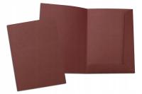 Teczka ofertowa, ofertówka A4 - bordo
