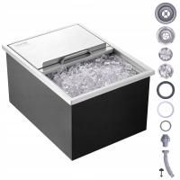 Drop in Ice Chest 24x18x13 cali ze stali nierdzewnej 40.9qt chłodnica zewnętrzna