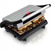 Kontaktowy grill elektryczny Esperanza EKG005 srebrny/szary 750 W