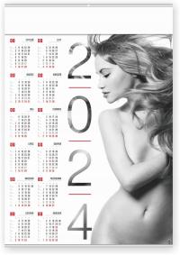 Календарь плакатов Аня 2024 модель большой формат