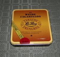 La Paz metalowe pudełko po cygarach