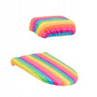 Pokrywa pokrywy zbiornika toalety i poduszka na deskę sedesową Łatwa instalacja Tęcza